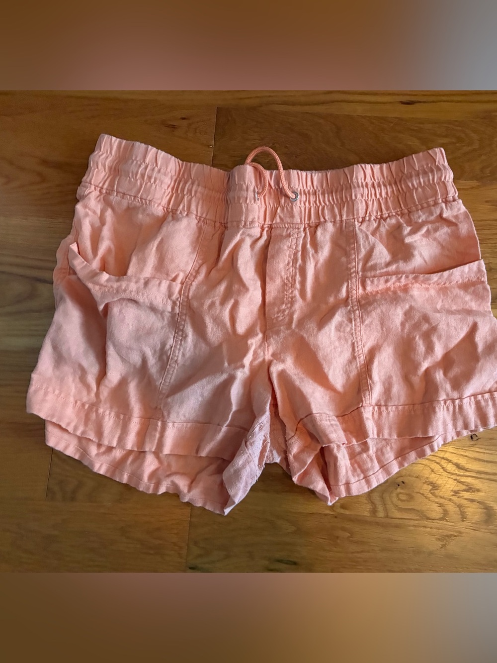 Athleta Retreat linen shorts 16
